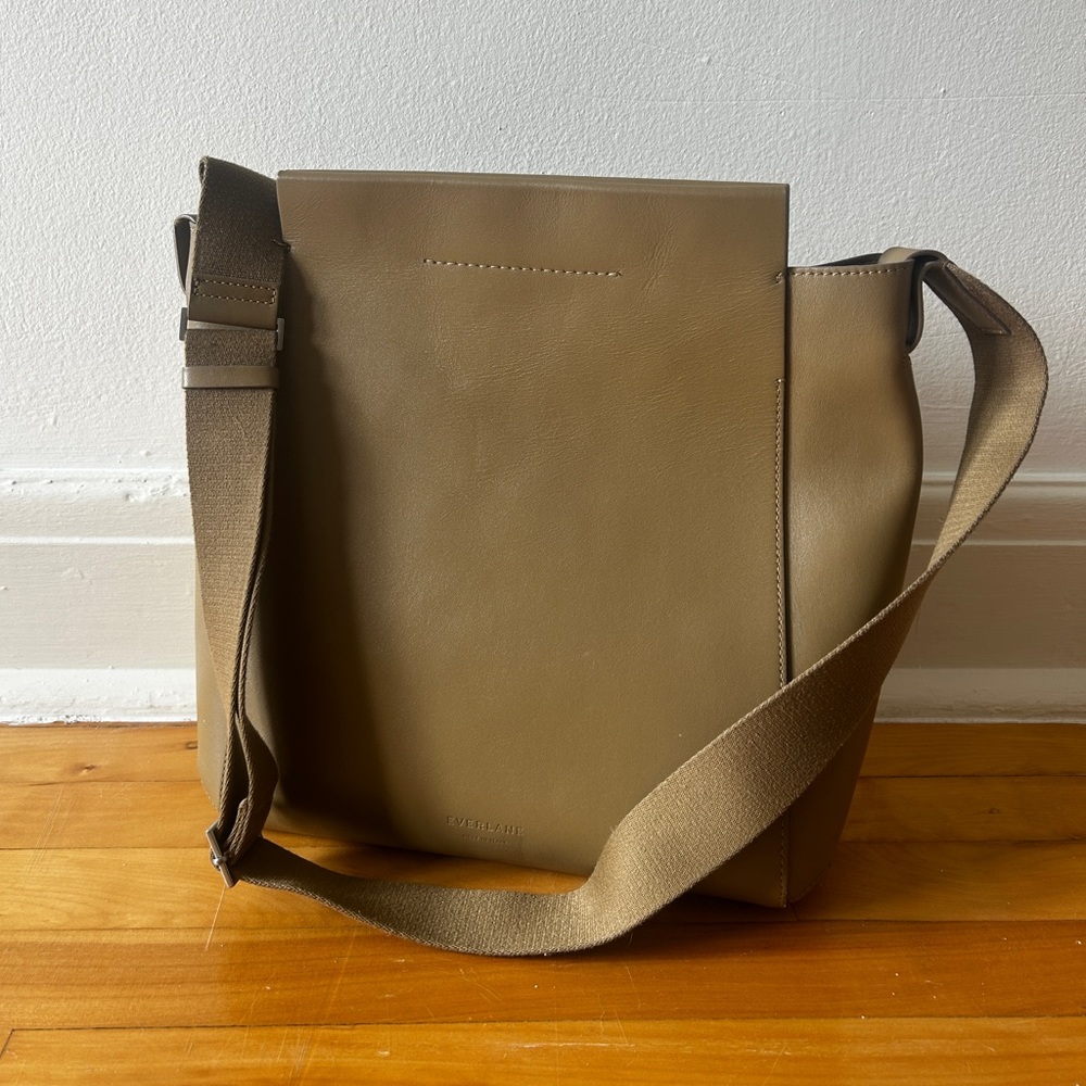 Everlane Work Tote Tan Crossbody Bag